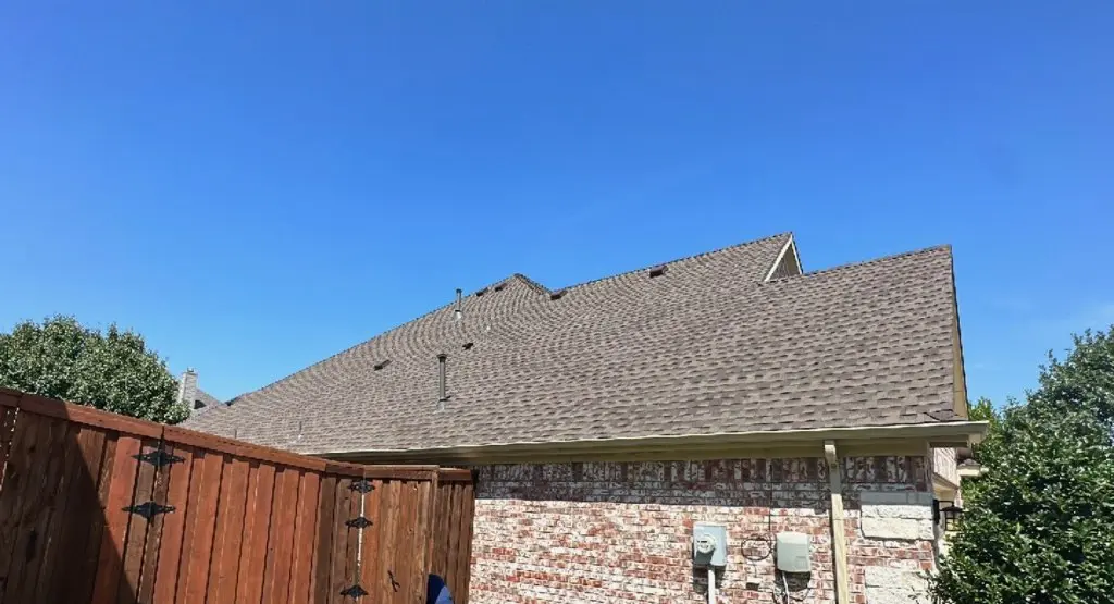 Completed roof replacement project in Brooklyn Park